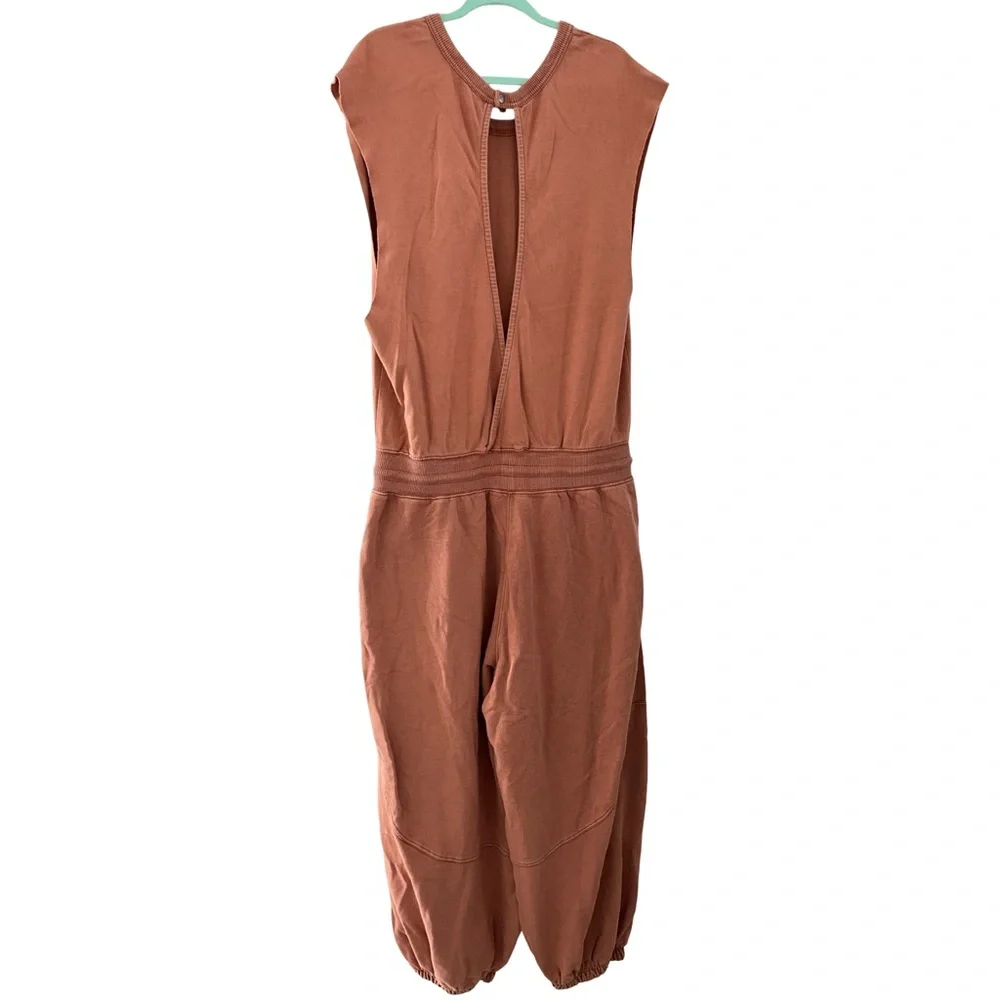 Free People Movement Throw And Go Onesie Open Back Jumpsuit Oversized Hiking L - Picture 6 of 8
